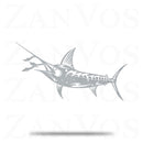 Swordfish Chasing Squid