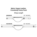 SYB Cross Body Fanny Pack - Metro Vegan Leather