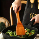 DecorBites™ 4-Piece Wooden Kitchen Utensil Set | Nonstick Cooking Tools