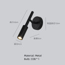 DecorBites™ LED Rotatable Wall Lamp Gold Black White Metal Sconce E27 Bulb