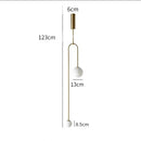 DecorBites™ Double Head Glass Ball Pendant Light for Hotel Bedroom & Bathroom