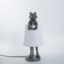 DecorBites™ Frog Resin Desk Lamp: Retro Design LED Bedroom Lighting Fixture