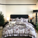 DecorBites™ Egyptian Cotton Bedding Set: King Queen Europe Sheet Duvet Cover Pillowcase