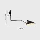 DecorBites™ Black Serge Mouille Tripod Floor Lamp - Loft Industrial Standing Lamp