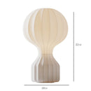 DecorBites™ LED Fabric Floor Lamp: Modern Design for Bedroom, Living Room, Hotel Decor