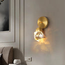 DecorBites™ Crystal LED Wall Sconce Fixture - Modern Luxury Copper Ceiling Light for Home Decor