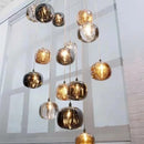 DecorBites™ Crystal LED Chandelier for Living Room Staircase Kitchen Island Light