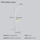 DecorBites™ LED Art Floor Lamp Modern Design Black White Gold Living Room Decoration