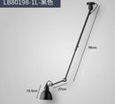 DecorBites™ Industrial Iron Swing Arm Wall Lamp for Bedroom, Living Room, Office Decor