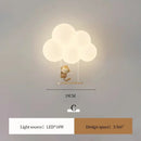 DecorBites™ Kids Room LED Animal Wall Lamps - Monkey Rabbit Cloud Design