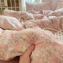 DecorBites™ Jacquard Double-Layer Yarn Fitted Sheet Set - Cloud Touch Soft Skin-Friendly Bedroom Decor