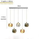 DecorBites™ Crystal Staircase Chandelier: Modern Luxury Indoor Lighting Fixture