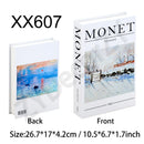 Fake Book Cafe Desk Table Living Room For Home Decor Interior Items Modern Home Decoration Ornaments Accessories Luxury Bedroom