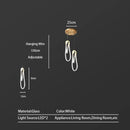 DecorBites™ LED Pendant Chandelier for Living & Dining Room Luxury Lighting Fixture