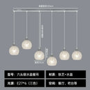 DecorBites™ Crystal Dining Pendant Lamp - Modern Nordic Minimalist Design