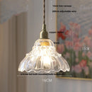DecorBites™ Glass LED Pendant Lamp, Modern Nordic Style, Adjustable 2m Wire, Copper Socket