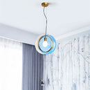 DecorBites™ Glass Pendant Lights for Parlor Dining Room Kitchen E27 Bulb