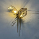 DecorBites™ Crystal Duplex Chandelier: Modern Artistic Living Room Lighting