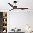 DecorBites™ Industrial Wind Ceiling Fans ABS Blades Remote Control Silent Operation