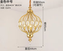 DecorBites™ Art Design Crystal LED Pendant Lights Modern Kitchen Bedroom Decor