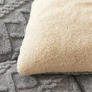 DecorBites™ Cozy Winter Bed Blanket: Luxe Lamb Cashmere Warmth Quilt for Comfort