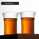 DecorBites™ Japanese Walnut Tea Cup Set - High-Grade Glass Coffee & Flower Tea Cups