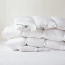 DecorBites™ Luxe Cotton Cover White Goose Down Comforter, 5 Star Hotel Bedspread