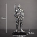 DecorBites™ Heavy Armored Knight Resin Statue Decoration for Desk and Room Aesthetic