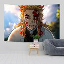 DecorBites™ Demons Slayer Anime Cloth Wall Tapestry Room Decor
