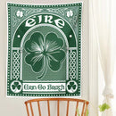 DecorBites™ Clover Psychedelic Gothic Wall Tapestry St. Patrick's Day Celtic Art