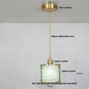 DecorBites™ Crystal Glass LED Pendant Lamp, Adjustable Modern Luxury Hanging Lights