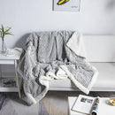 DecorBites™ Cozy Nordic Wool Throw Blanket: Soft & Stylish for Office, Sofa, or Shawl