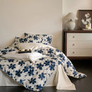 DecorBites™ 100S Egyptian Cotton Bedding Set Queen King Euro Size Sheets Duvet Pillowcase