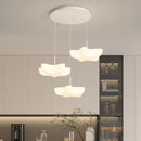 DecorBites™ Cloud White Modern Chandelier Floating Pendant Lamp Kitchen Island Light