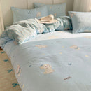 DecorBites™ Cotton Cartoon Printed Bedding Set for All Seasons