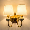 DecorBites™ Cloth Cover Wall Light for Bedroom, Living Room, Restaurant, and Corridor