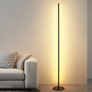 DecorBites™ LED Floor Lamp 15W Aluminum Iron Paint Black/White Living Room Bedroom Lighting