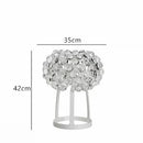 DecorBites™ Clear Gold Acrylic Pendant Lights: Modern Living Room Foscarini Caboche Style