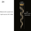 DecorBites™ High-ceiling Room Pendant Lights Adjustable Luxury Fixture