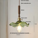 DecorBites™ Green Glass LED Pendant Lights Kitchen Bar Nordic Modern Hang Lamp