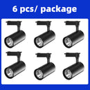 DecorBites™ COB Chandelier Track Ceiling LED Spotlights for Living Room, Store Rail Lighting