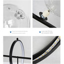 DecorBites™ Glass Ball Pendant Lamps for Dining Room Kitchen Chandelier Lighting