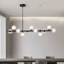DecorBites™ Gold Glass Ball LED Pendant Light 11 Heads Kitchen Dining Room Suspension