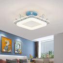 DecorBites™ Kids' Room Ceiling Light in Gold Pink Blue for Bedroom and Living Room