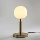 DecorBites™ Glass Ball LED Table Lamp Simple Nordic Design Elegant Bedroom Decor