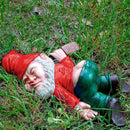 Drunken Dwarf Resin Sculpture Garden Home Decoration Accessorie Garden Statue Ornament Micro Landscape Outdoor Figurine Ornament