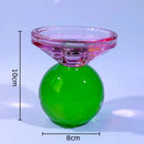 DecorBites™ Crystal Candle Holders: Romantic Candlestick & Wax Melt Burner for Modern Home Decor