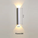 DecorBites™ LED Wall Lamp: Lone Line Up and Down Light for TV Background or Bedroom