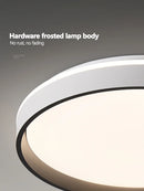 DecorBites™ LED Ceiling Lamp: Simple Modern Round Study Bedroom Balcony Light