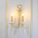 DecorBites™ Crystal Candle Chandelier: Elegant Hanging Lamp for Villa, Dining Room, Bedroom, Living Room